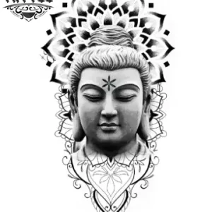 tatouage ephemere bouddhisme bouddha femme unique design spirituel tatouage ephemere bouddhisme bouddha femme unique design spirituel