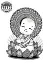 tatouage bouddhisme éphémère petit bouddha femme motif spirituel temporaire tatouage bouddhisme éphémère petit bouddha femme motif spirituel temporaire