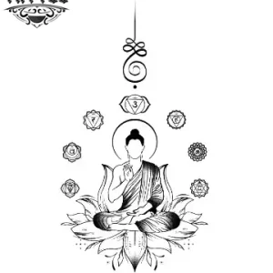 tatouage ephemere Bouddha meditation bouddhisme tatouage ephemere Bouddha meditation bouddhisme
