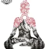 tatouage bouddhisme ephemere bouddha sri lanka dessin rouge sur peau tatouage bouddhisme ephemere bouddha sri lanka dessin rouge sur peau