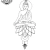 tatouage bouddhisme ephemere unalome design spirituel tatouage bouddhisme ephemere unalome design spirituel