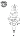tatouage bouddhisme ephemere unalome design spirituel tatouage bouddhisme ephemere unalome design spirituel