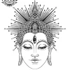 tatouage ephemere bouddhisme femme spirituelle design floral tatouage ephemere bouddhisme femme spirituelle design floral
