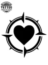 tatouage-ephemere-boussole-amour-design-temporaire-style-tattoo tatouage-ephemere-boussole-amour-design-temporaire-style-tattoo