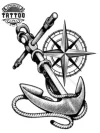 tatouage-ephemere-boussole-ancre-design-nautique-tendance tatouage-ephemere-boussole-ancre-design-nautique-tendance