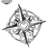 tatouage-ephemere-boussole-coeur-design-temporaire tatouage-ephemere-boussole-coeur-design-temporaire
