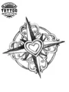 tatouage-ephemere-boussole-coeur-design-temporaire tatouage-ephemere-boussole-coeur-design-temporaire