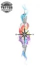 tatouage-ephemere-couleur-boussole-design-trendy-aventures tatouage-ephemere-couleur-boussole-design-trendy-aventures