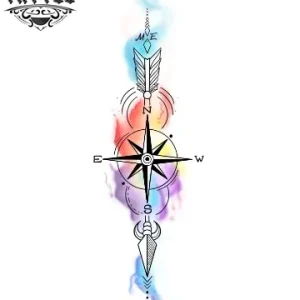 tatouage-ephemere-couleur-boussole-design-trendy-aventures tatouage-ephemere-couleur-boussole-design-trendy-aventures