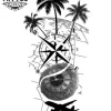 tatouage-ephemere-boussole-avion-design-unique-direction-aventure