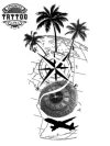 tatouage-ephemere-boussole-avion-design-unique-direction-aventure
