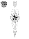 tatouage-ephemere-boussole-fleche-directionnel-securise-tatouage-boussole