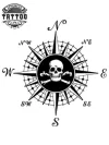 tatouage ephémère boussole homme design unique image produit tatouage ephémère boussole homme design unique image produit