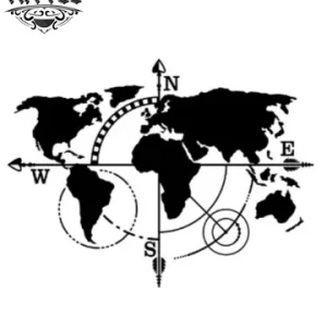 tatouage-ephemere-boussole-terre-style-aventure tatouage-ephemere-boussole-terre-style-aventure