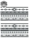 tatouage-bracelet-ephemere-amerindien-style-tribal tatouage-bracelet-ephemere-amerindien-style-tribal