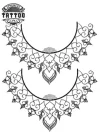 tatouage-ephemere-bracelet-cheville-femme-style-elegant-tendance tatouage-ephemere-bracelet-cheville-femme-style-elegant-tendance