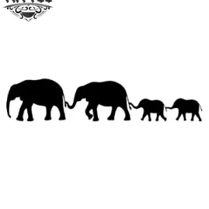 tatouage-ephemere-bracelet-elegant-elephant-design-tatouage-elephant tatouage-ephemere-bracelet-elegant-elephant-design-tatouage-elephant
