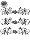tatouage-bracelet-ephemere-femme-motif-fleur-elegant tatouage-bracelet-ephemere-femme-motif-fleur-elegant