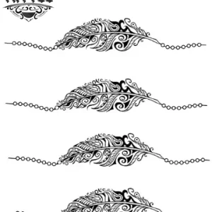 tatouage-bracelet-indien-plume-ephemere-image-alt tatouage-bracelet-indien-plume-ephemere-image-alt