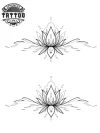 tatouage-ephemere-bracelet-lotus-fleur-style-elegance tatouage-ephemere-bracelet-lotus-fleur-style-elegance