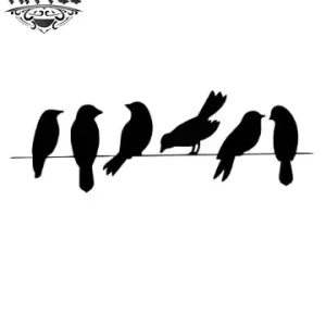 Tatouage OISEAU éphémère bracelet design poétique