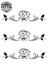 tatouage-bracelet-ephemere-rose-floral-poignet tatouage-bracelet-ephemere-rose-floral-poignet
