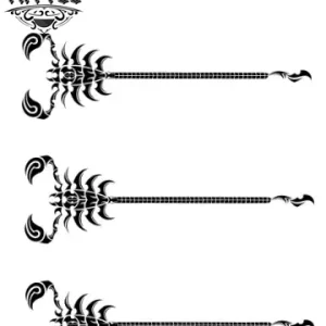 tatouage-bracelet-éphémère-scorpion-tendance-original tatouage-bracelet-éphémère-scorpion-tendance-original