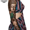 tatouage-bras-ephemere-bouddha-spirituel-durable tatouage-bras-ephemere-bouddha-spirituel-durable