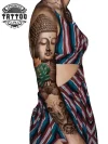 tatouage-bras-ephemere-bouddha-spirituel-durable tatouage-bras-ephemere-bouddha-spirituel-durable