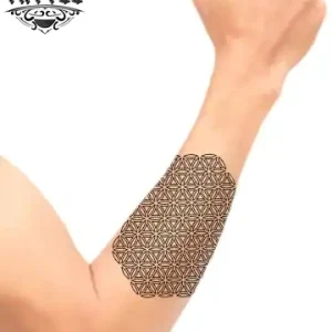 tatouage-bras-ephemere-cercle-design-temporaire-tendance tatouage-bras-ephemere-cercle-design-temporaire-tendance