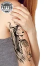 tatouage-bras-ephemere-femme-elegant-tendance tatouage-bras-ephemere-femme-elegant-tendance