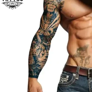 tatouage-bras-ephemere-indien-design-authentique tatouage-bras-ephemere-indien-design-authentique