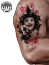 tatouage BRAS éphémère Joker style unique audacieux tatouage BRAS éphémère Joker style unique audacieux