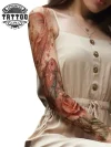 tatouage-bras-ephemere-motif-koi-durable-style