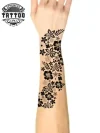 tatouage BRAS ephemere lierre