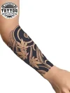 tatouage-bras-ephemere-manchette-motif-temporaire-durable tatouage-bras-ephemere-manchette-motif-temporaire-durable