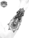 tatouage-bras-ephemere-mandala-elegant-tendance tatouage-bras-ephemere-mandala-elegant-tendance