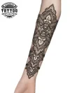 tatouage-bras-ephemere-ornemental