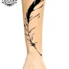 tatouage avant bras ephemere plume stylish et leger image produit tatouage avant bras ephemere plume stylish et leger image produit