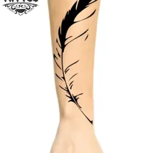 tatouage avant bras ephemere plume stylish et leger image produit tatouage avant bras ephemere plume stylish et leger image produit