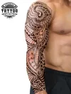 Tatouage ephemere bras polynesien homme style tatouage BRAS Tatouage ephemere bras polynesien homme style tatouage BRAS
