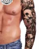tatouage bras éphémère motif squelette réaliste tatouage bras éphémère motif squelette réaliste
