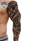 tatouage-ephemere-bras-motif-tahitien-tendance tatouage-ephemere-bras-motif-tahitien-tendance