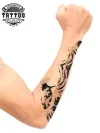 tatouage-bras-vague-ocean-ephemere-indelebile tatouage-bras-vague-ocean-ephemere-indelebile