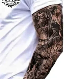 tatouage-bras-ephemere-viking-design-nordique-unique tatouage-bras-ephemere-viking-design-nordique-unique