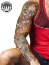 tatouage-bras-ephemere-yakuza-realisme tatouage-bras-ephemere-yakuza-realisme