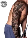 tatouage-bras-ephemere-zeus-design-mythologique tatouage-bras-ephemere-zeus-design-mythologique