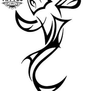 tatouage éphémère tribal carpe koi design japonaise tatouage éphémère tribal carpe koi design japonaise