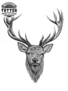 tatouage-ephemere-cerf-majestueux-art-corporel-temporaire tatouage-ephemere-cerf-majestueux-art-corporel-temporaire