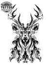 tatouage-ephemere-cerf-graphique-design-naturel